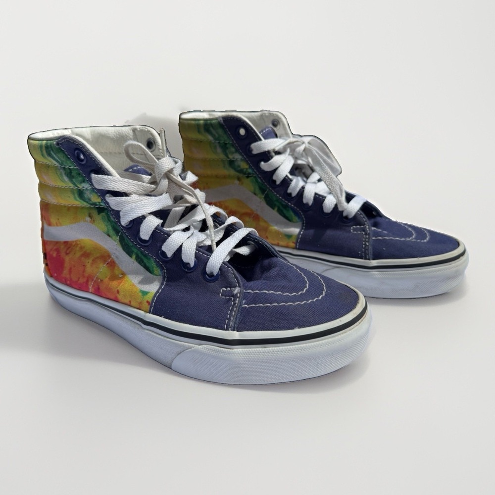Vans Sk8-Hi Crayola Mashup Melt High Top Sneakers Men's 5 Women's 6.5 Multicolor